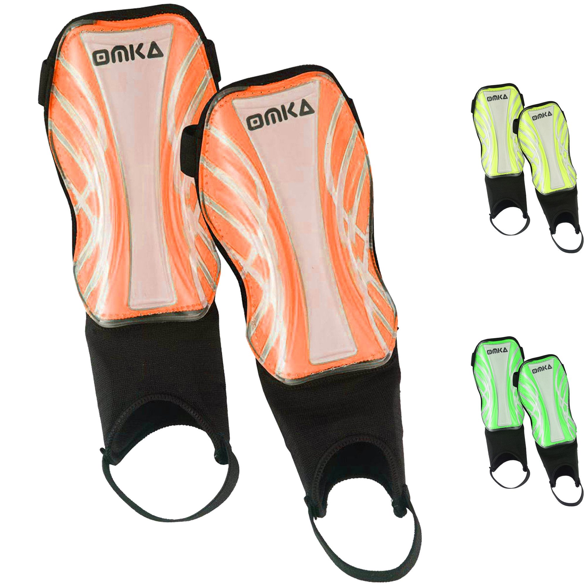 OMKA Fußball Щитки OK401, Kinder & Erwachsene Щитки Knöchelschutz Fußball