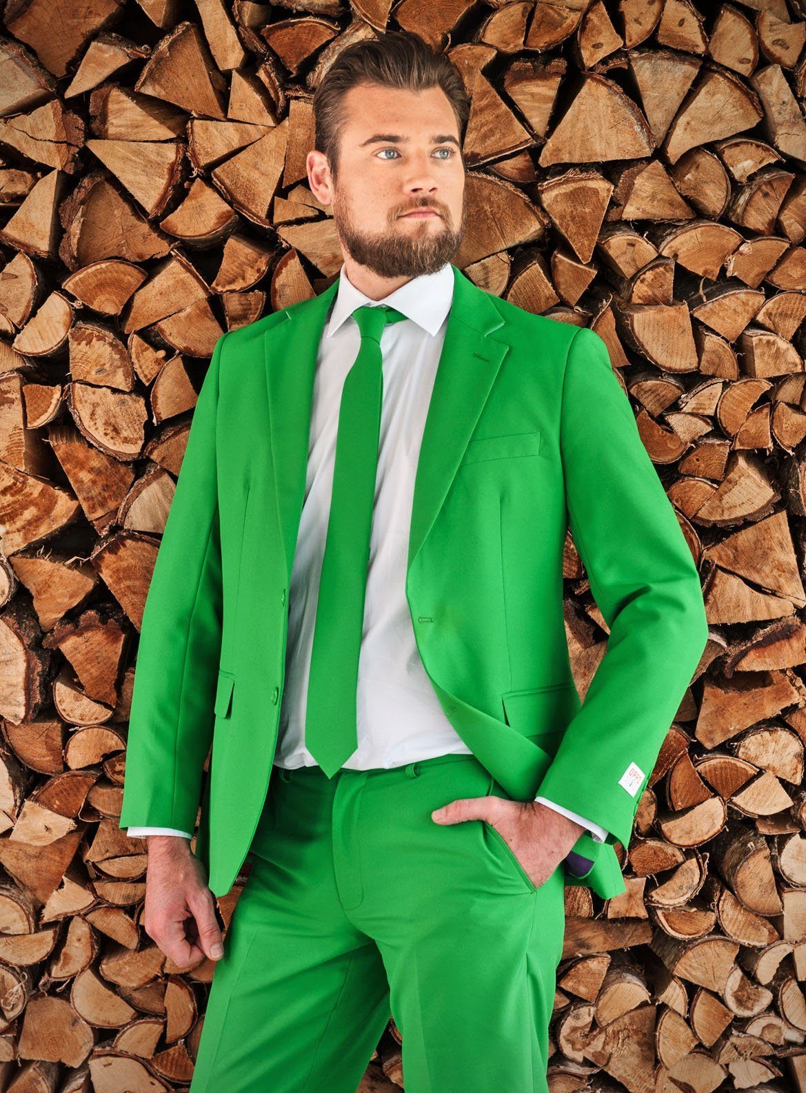 Opposuits Anzug Evergreen Kostüm Partyanzug - Karneval Fasching Ausgefallene Anzüge für coole Männer