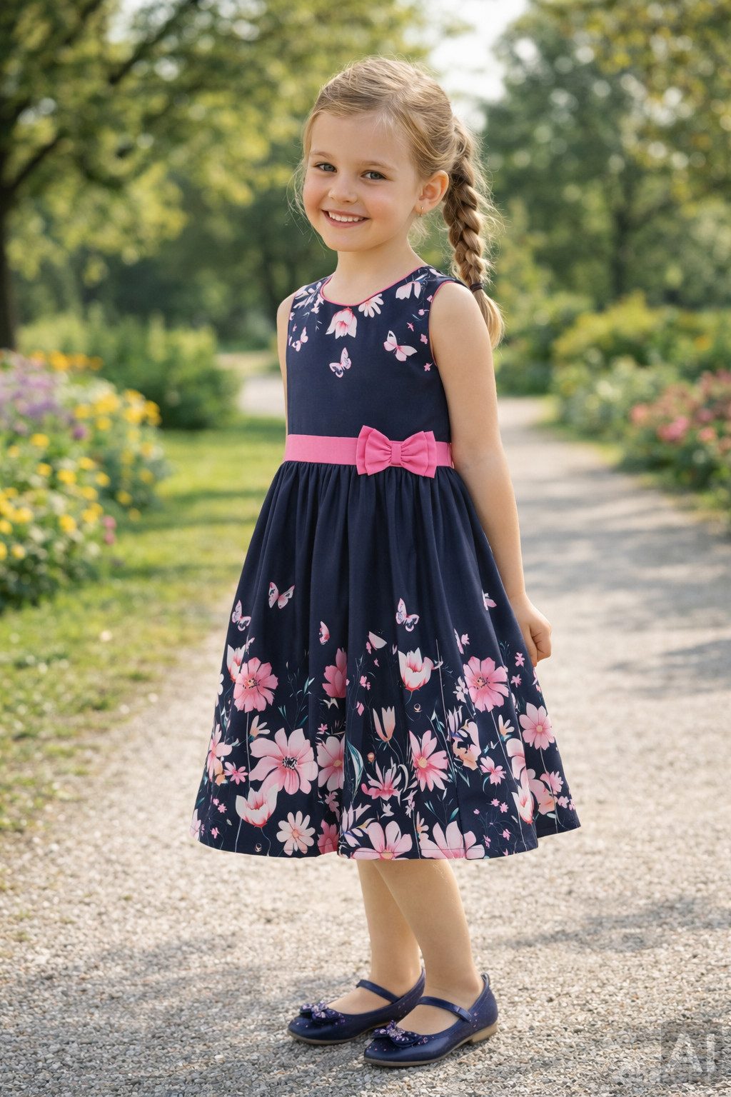 happy girls Sommerkleid