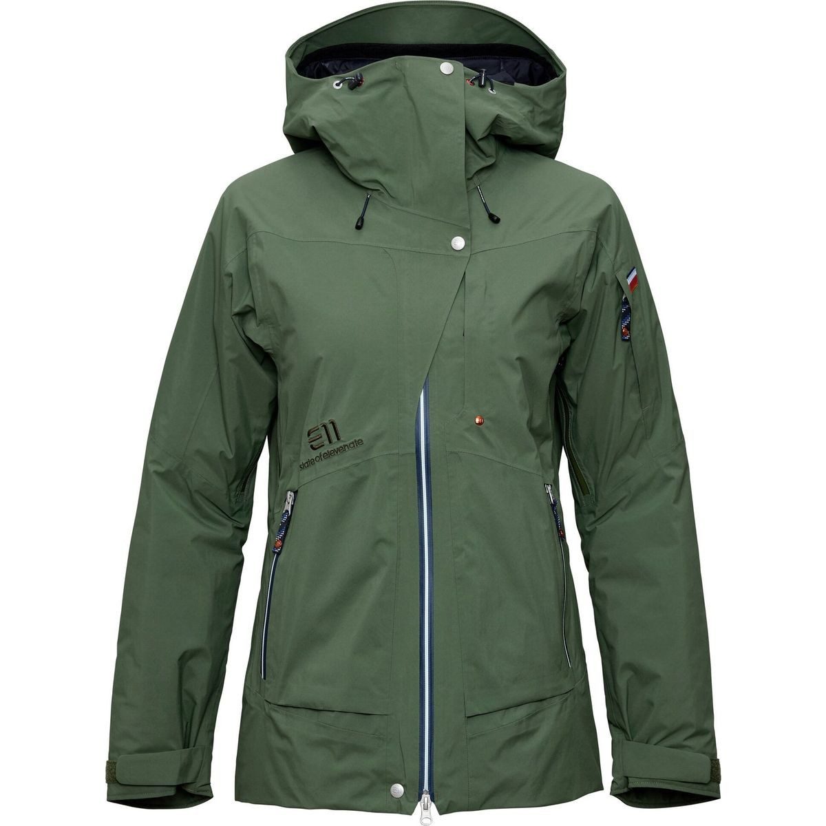 Elevenate Outdoorjacke Women Lavancher Jacket Isolierte Damen-Skijacke aus 2-lagigem GORE-TEX® mit recycelter