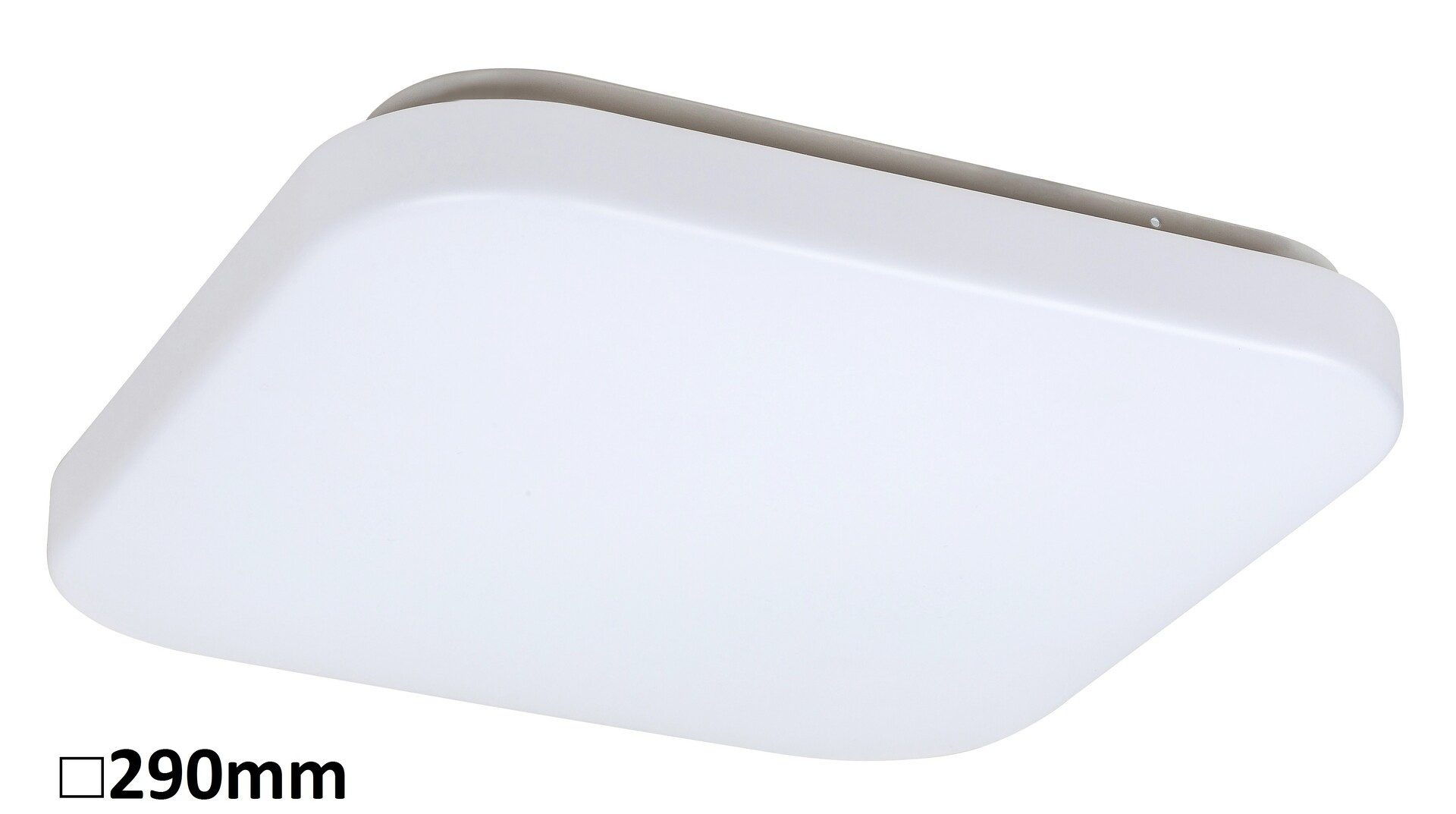 Rabalux LED Deckenleuchte "Rob" Metall, weiß, 20W, warmweiß, 1400lm, 3000K, 290x290mm, warmweiß