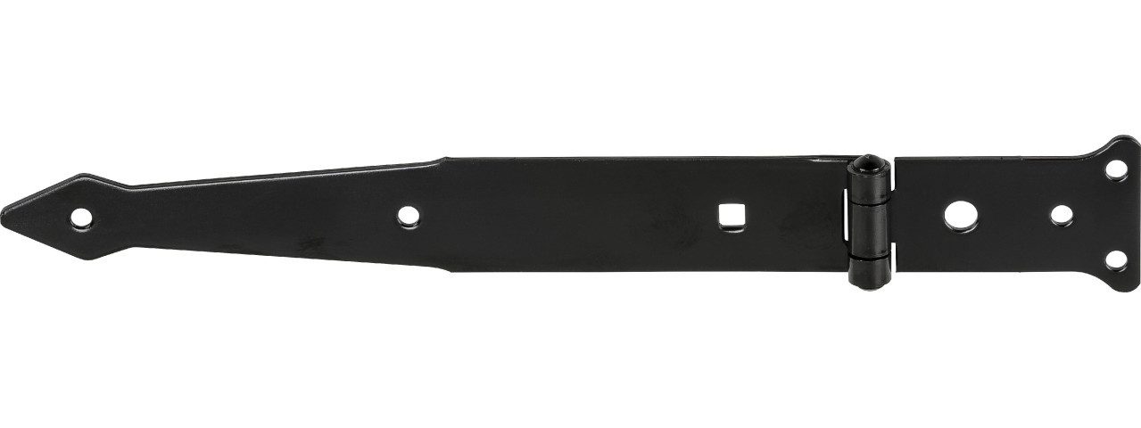 Vormann WC-Deckel-Scharnier Vormann Werfgehänge leicht schwarz 300 x 35 mm