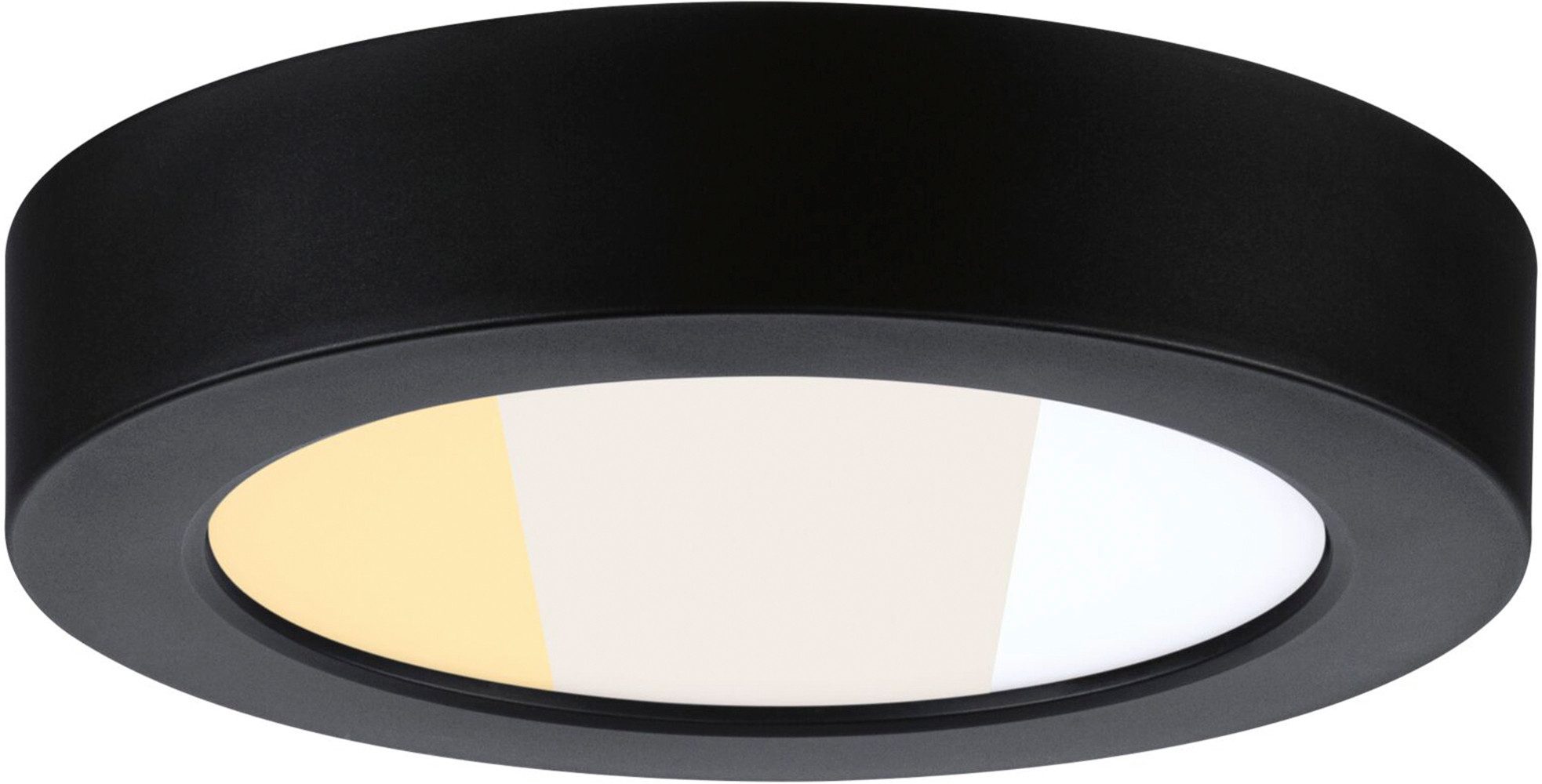 Paulmann LED Panel Abia 2 WhiteSelect Sensor, Farbsteuerung, Farbwechsel, LED fest integriert, Farbwechsler, Dämmerungsgesteuerter Bewegungsmelder (HF)