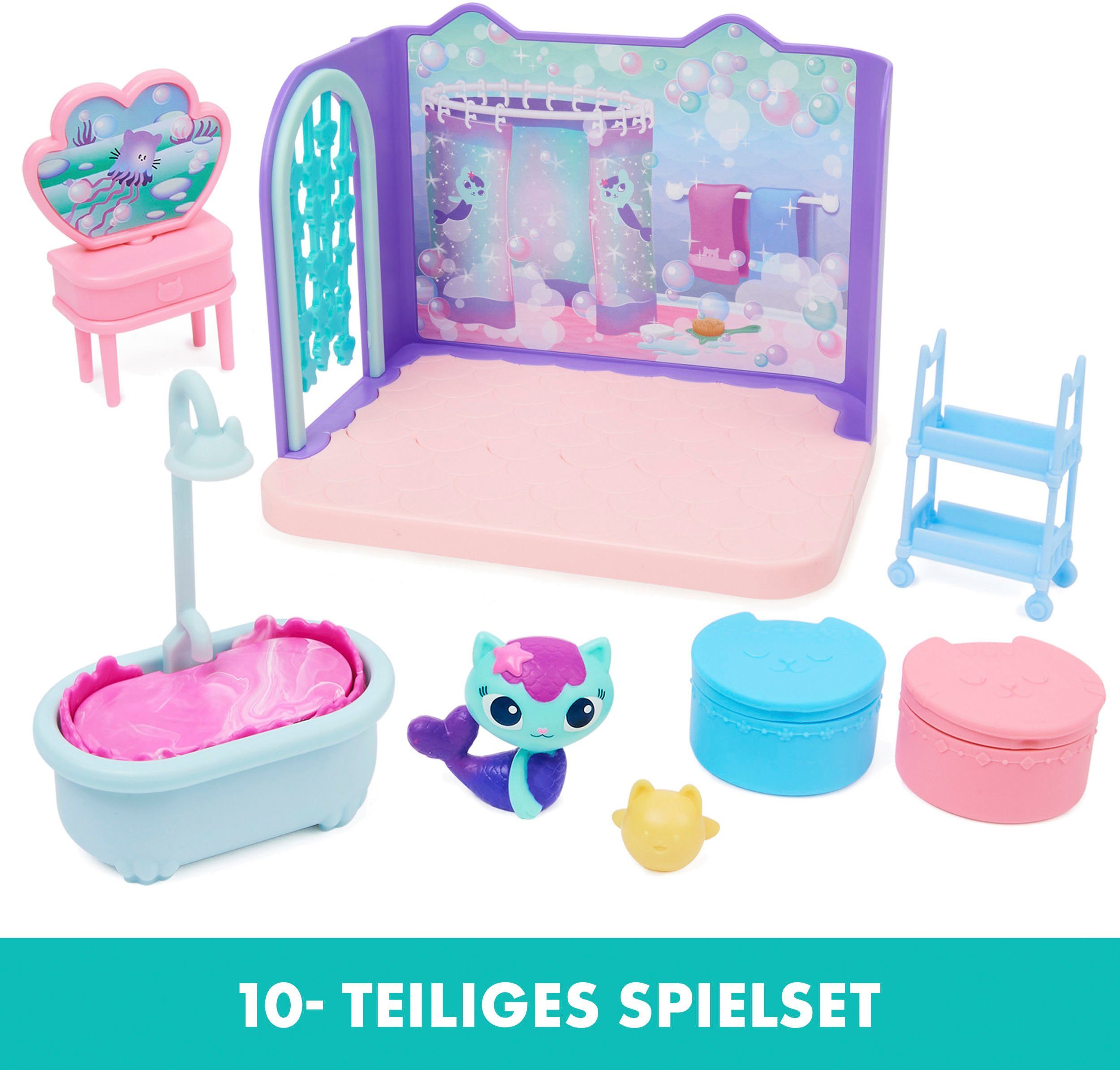 Spin Master Spielwelt Gabby's Dollhouse – Deluxe Room – MerCat's Badezimmer günstig online kaufen