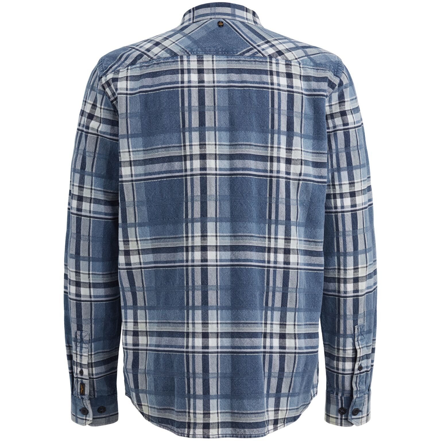 PME LEGEND Jeanshemd - Pme Legend kariertes Jeanshemd - LONG SLEEVE SHIRT Ind Denim