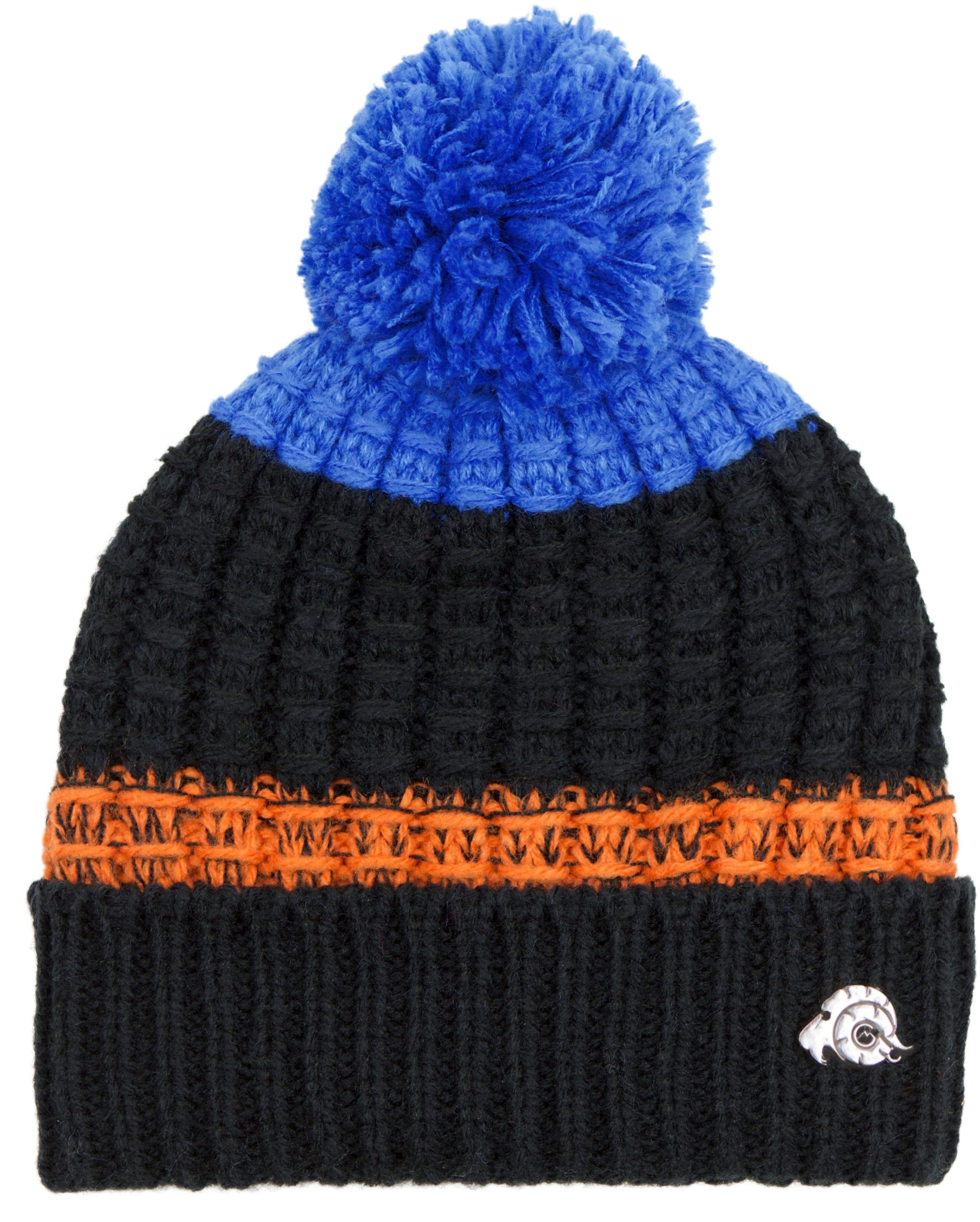 GUGGEN Mountain Bommelmütze K109 Bommelmütze Damen Herren Mütze
