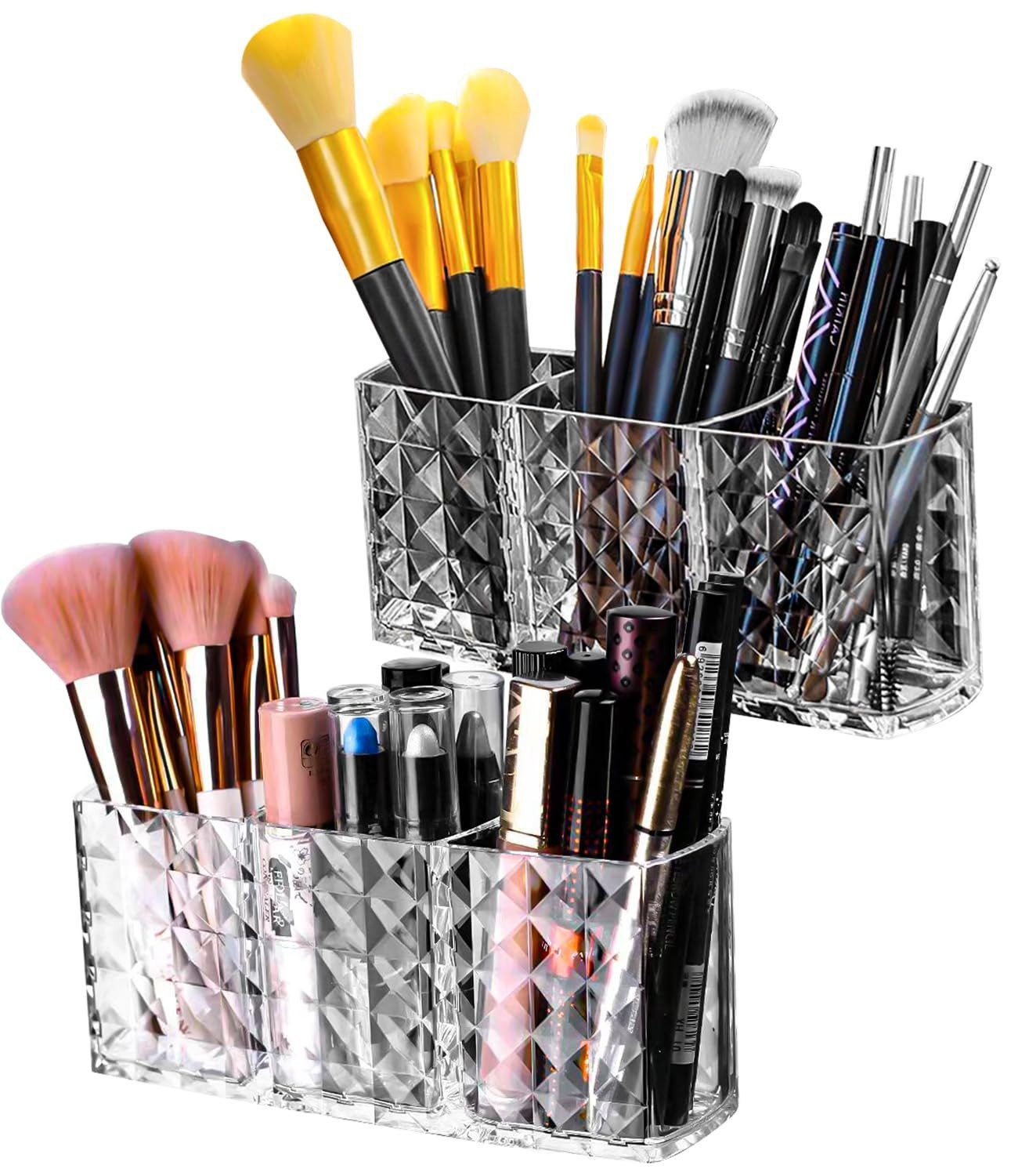 SURFOU Organizer Schminktisch Organizer Make Up Pinselhalter Kosmetik Aufbe günstig online kaufen