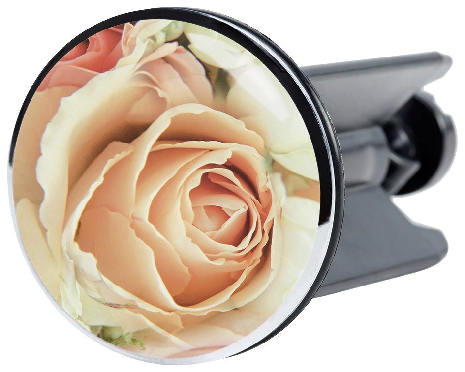 Sanilo Waschbeckenstöpsel Rosa Rose, Ø 4 cm, Ø 4 cm