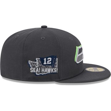 New Era Fitted Cap 59Fifty NFL 2024 DRAFT Seattle Seahawks