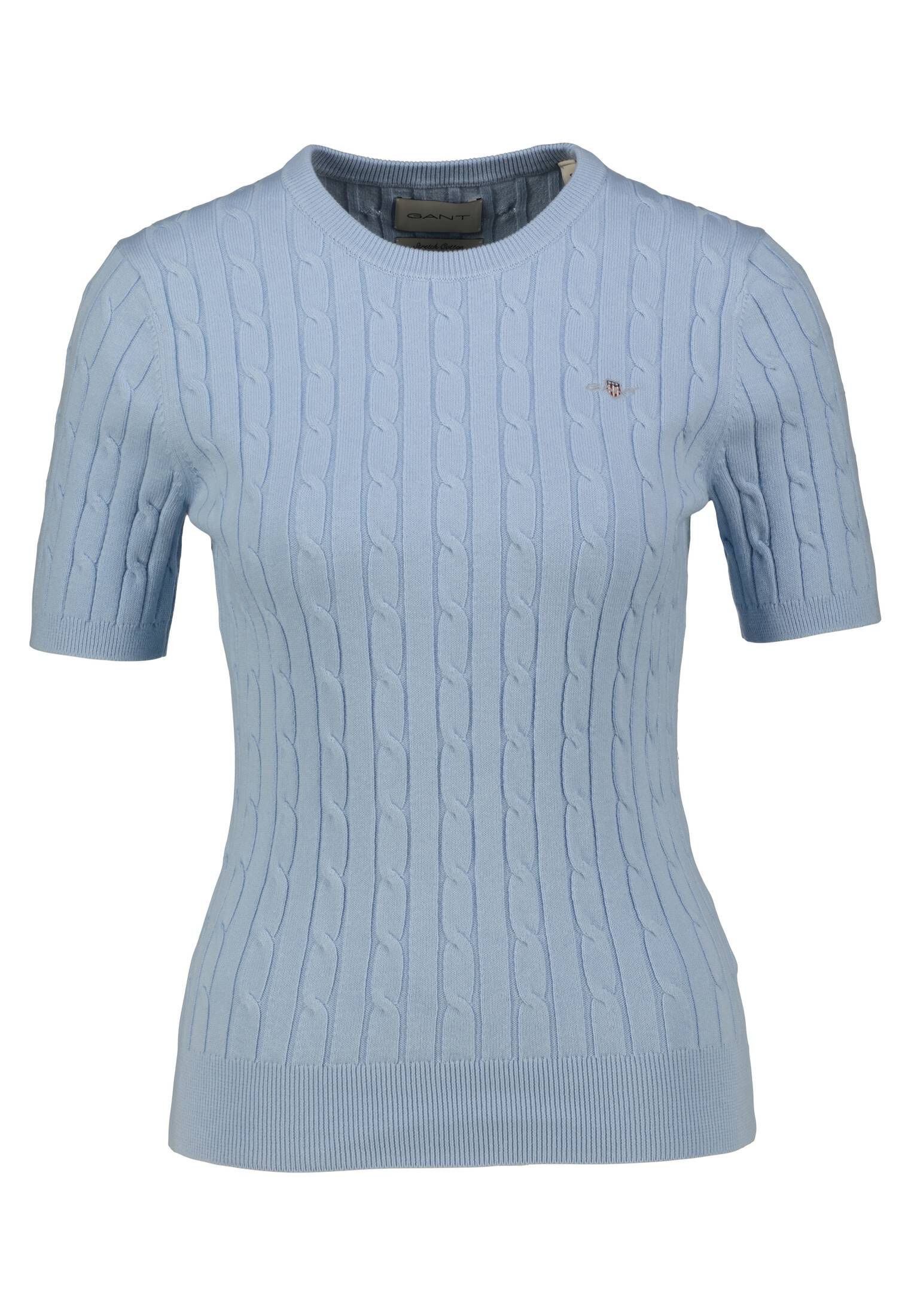 Strickpullover Damen Strickpullover STRETCH COTTON CABLE Slim Fit