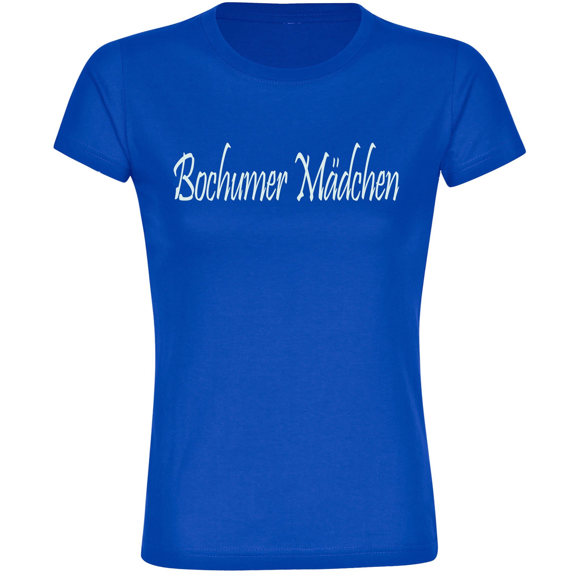 multifanshop T-Shirt Damen Bochum - Bochumer Mädchen - Frauen