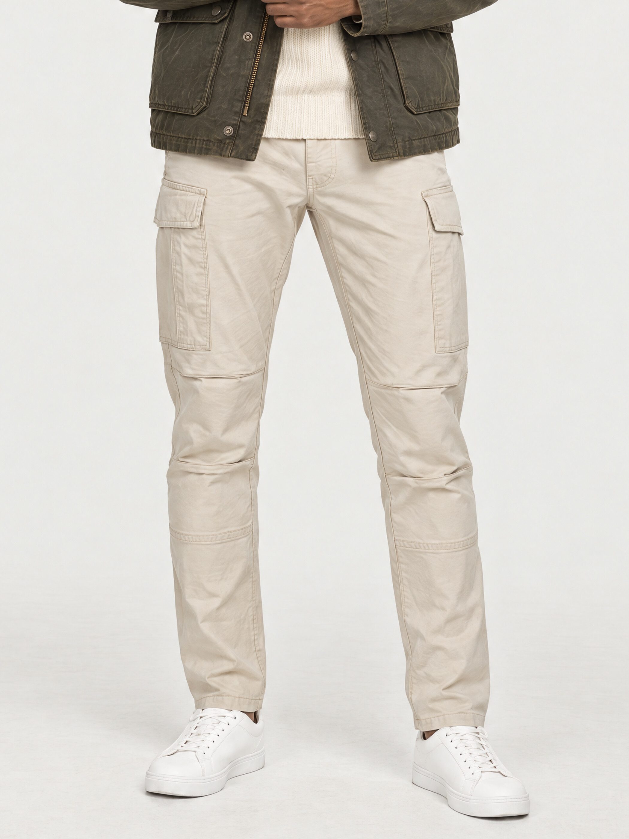 Yazubi Cargohose elegante Cargo Chino mit Stretch Slim Fit Herren Hosen für Männer, Cargohosen & Cargopants, 7 Taschen – Bild 2 von 5