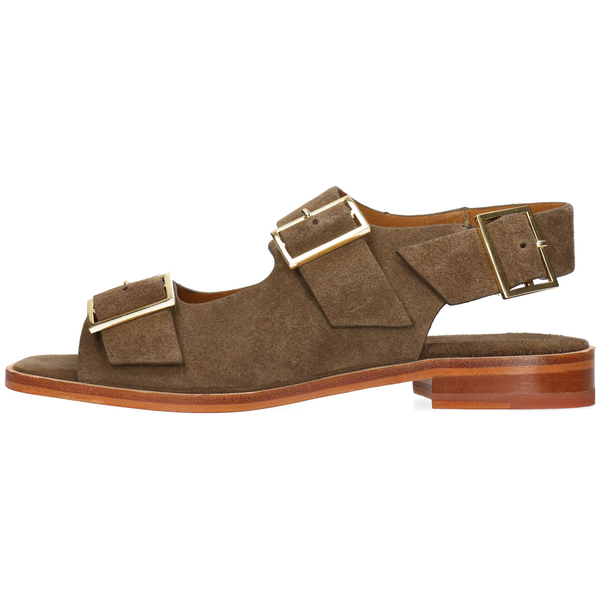 Melvin & Hamilton Everly 5 Leder-Sandalen für Damen Sandale Flache Absätze, Echtes Leder