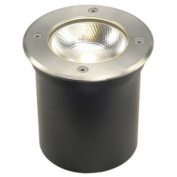 SLV LED Einbauleuchte LED Bodeneinbauleuchte Rocci rund keine Angabe Leuchtmittel enthalten: Ja fest verbaut LED warmweiss Einbaustrahler Einbauleuchte