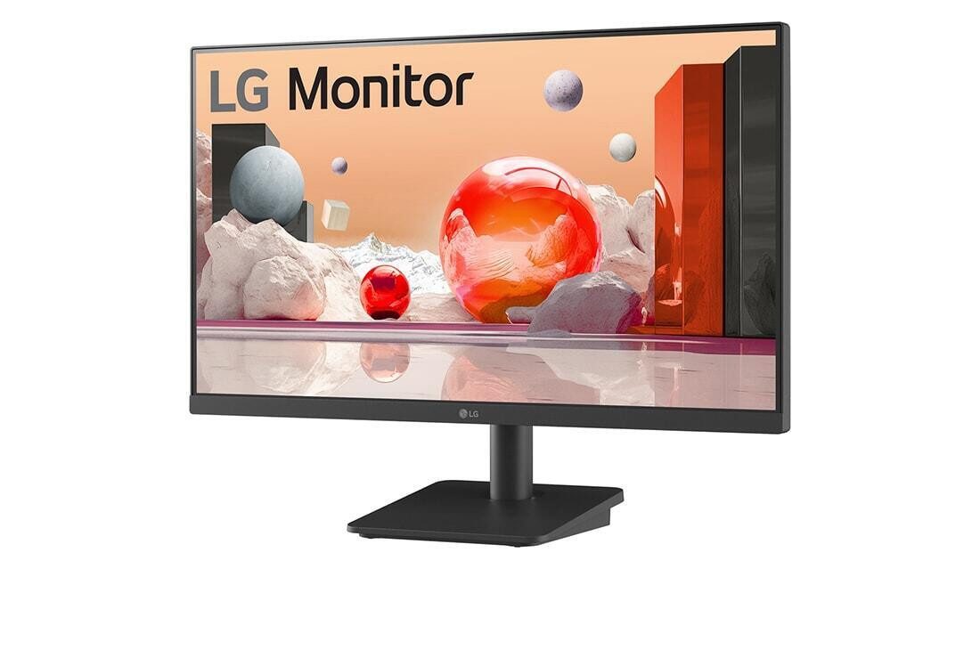LG 24' IPS-Monitor mit Full HD 24BA400-B TFT-Monitor (1920 x 1080, 5 ms Reaktionszeit, 100 Hz, IPS Panel)