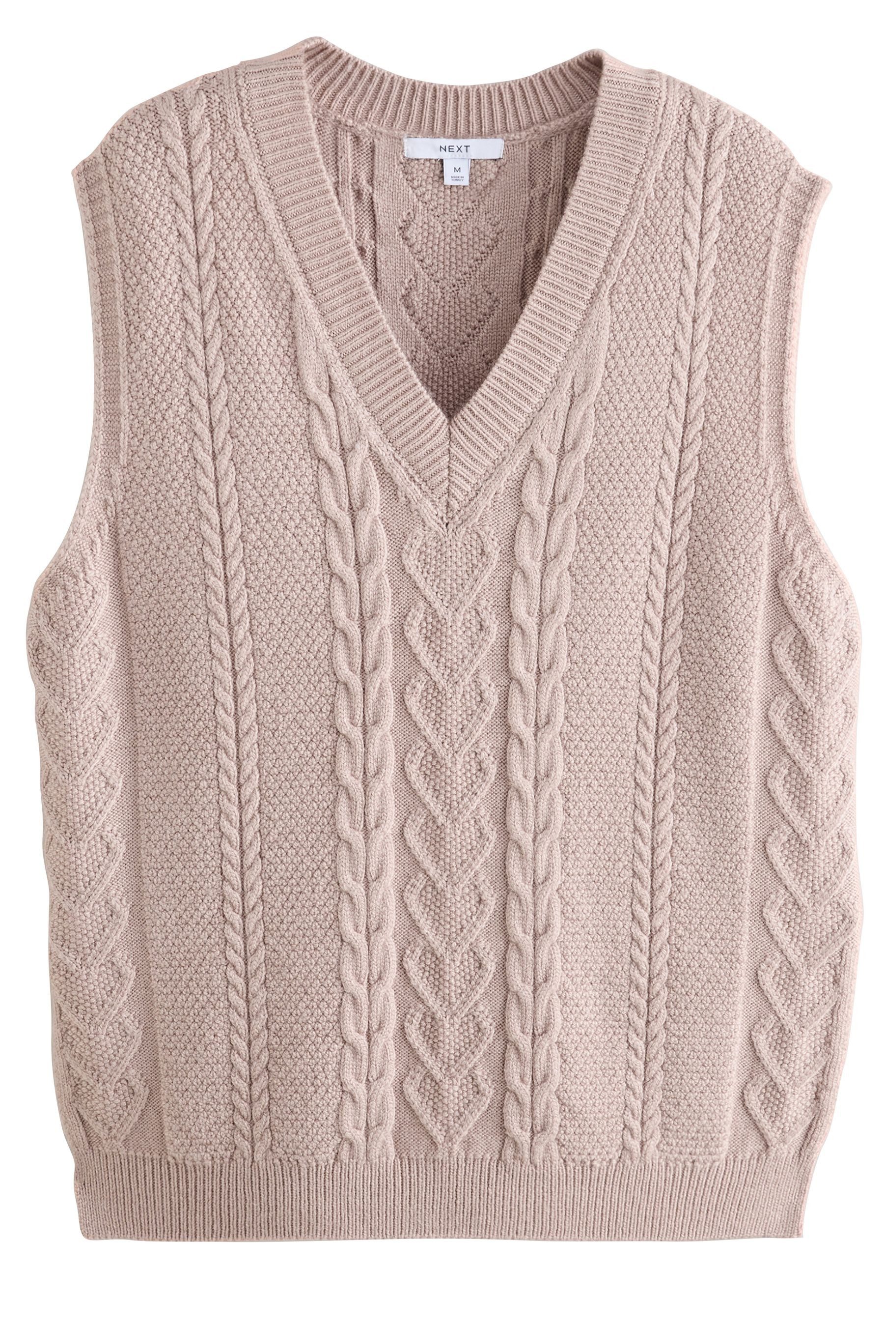 Next Tanktop Tanktop mit Zopfmuster (1-tlg) günstig online kaufen