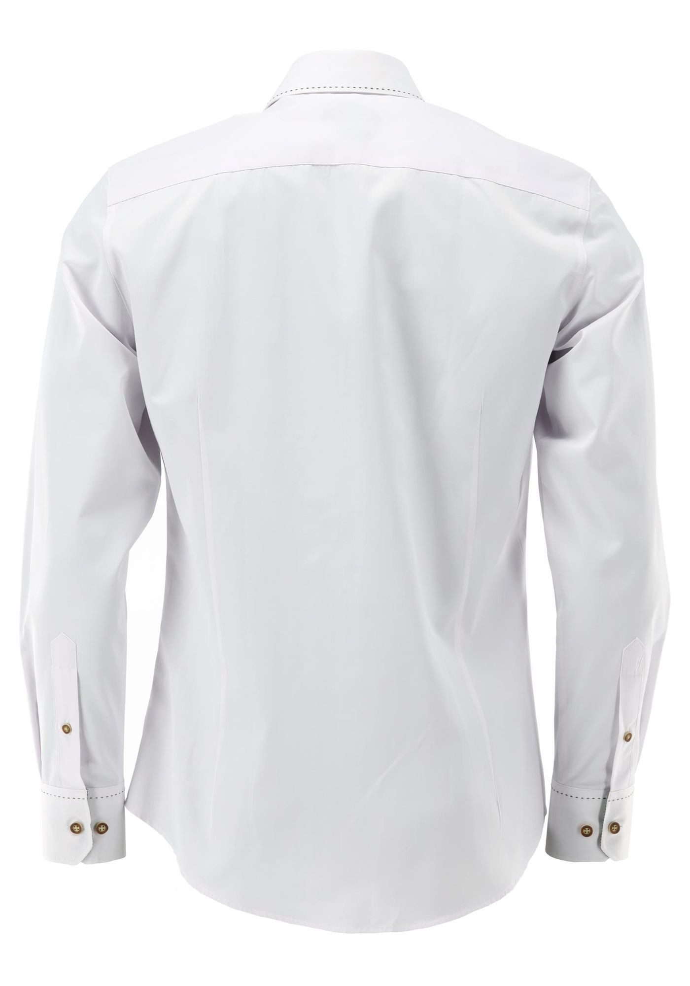 OS Trachten Trachtenhemd Prilde Herren Langarmhemd mit Haifischkragen günstig online kaufen