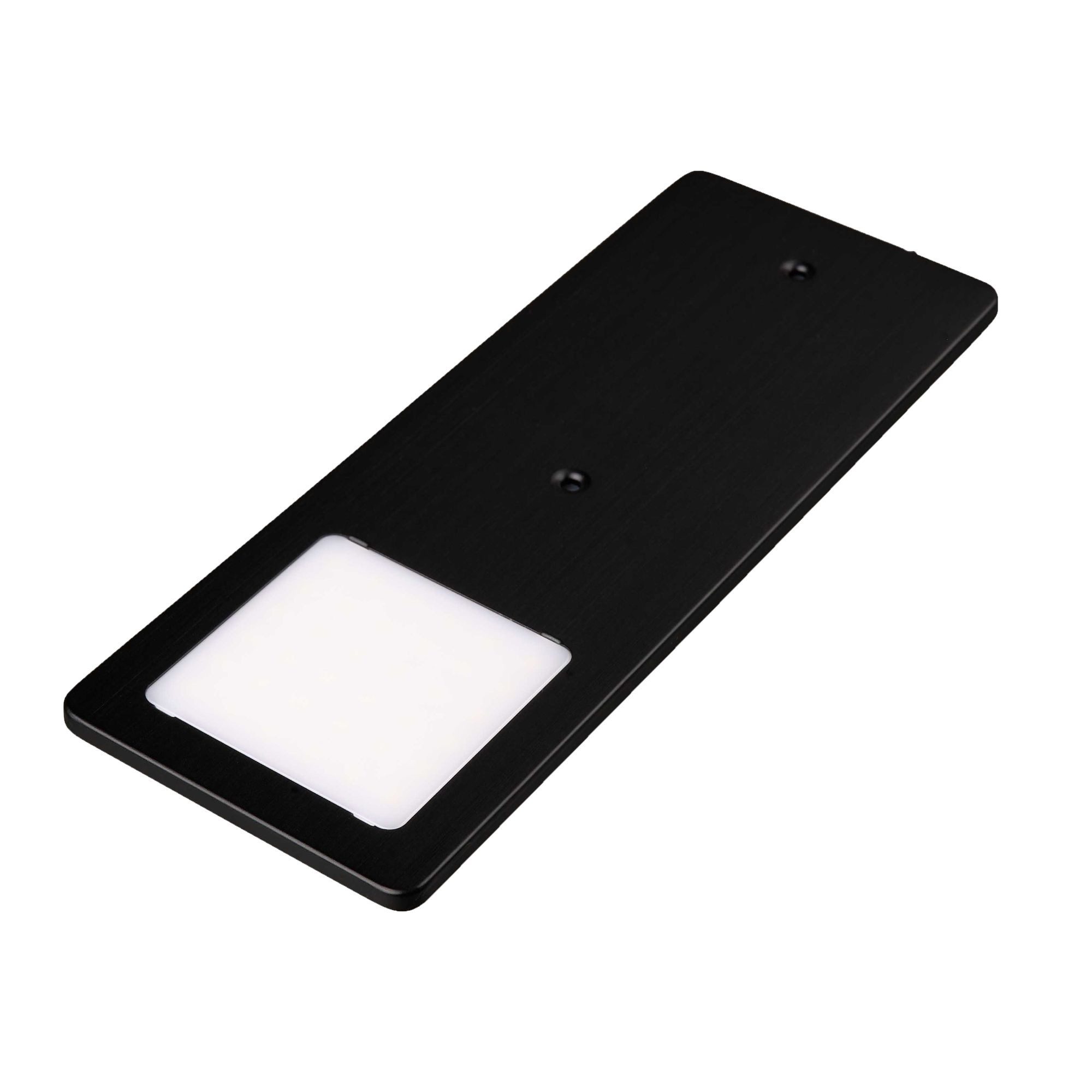 kalb LED Unterbauleuchte LED Unterbauleuchten schwarz 5W- sehr flache Küchenleuchte Einbauspot, 1er Set neutralweiß, neutralweiss