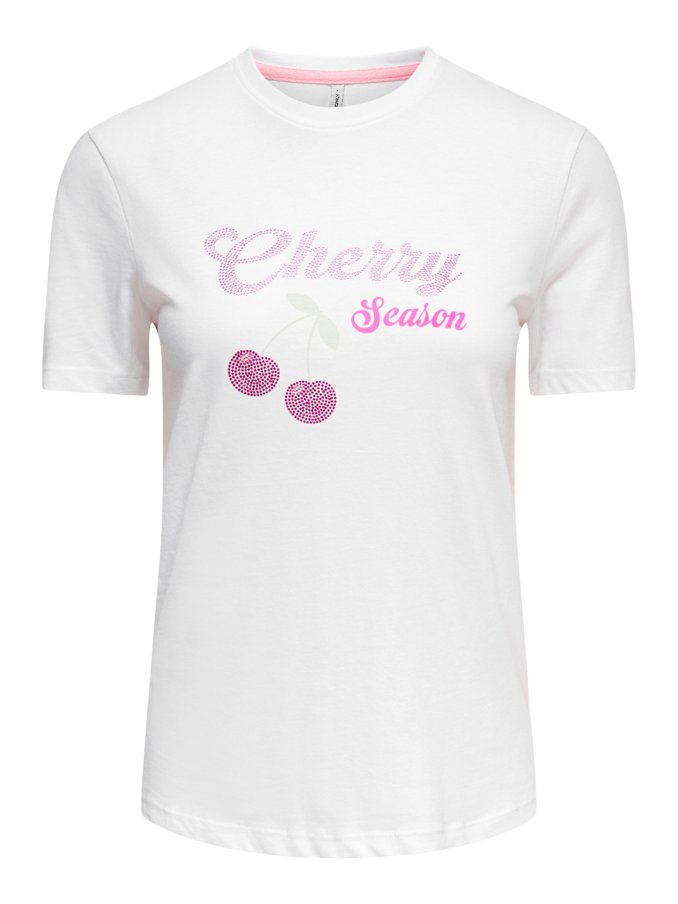 ONLY Kurzarmshirt ONLNIKITA REG S/S TOP BOX JRS Baumwolle, regular fit, Run günstig online kaufen