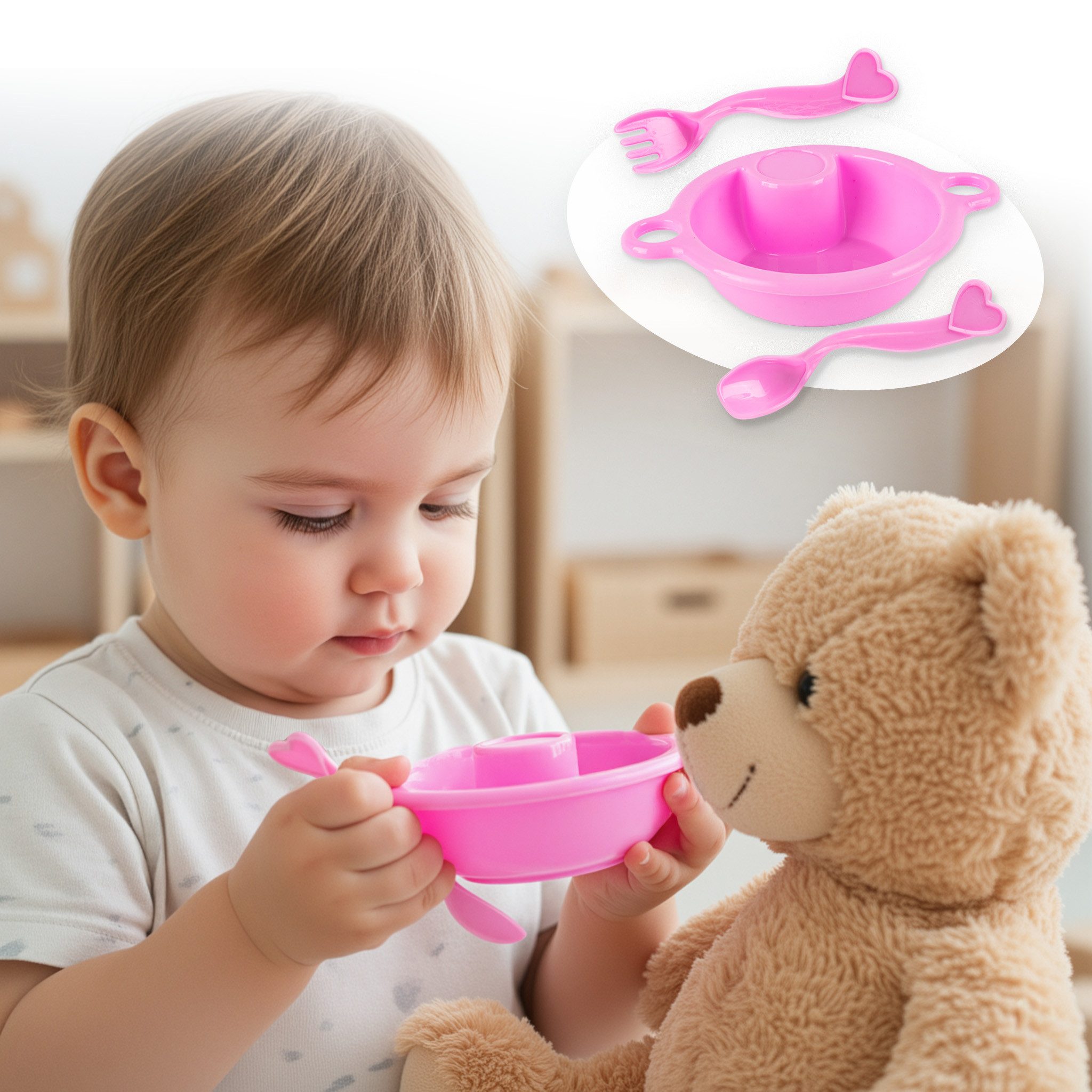 Kinderplay Dolls & Strollers Puppen Accessoires-Set günstig online kaufen