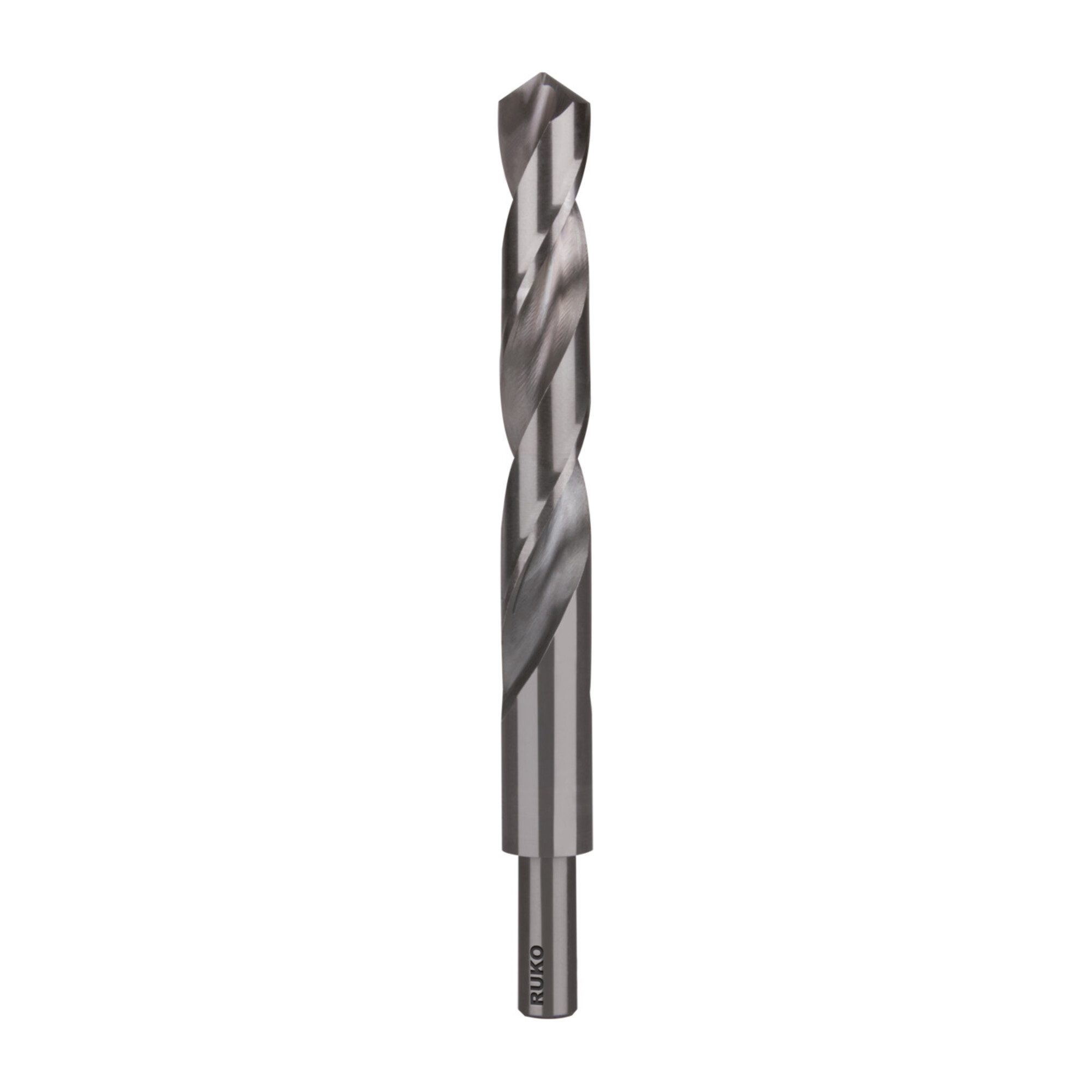 Holzbohrer RUKO Spiralbohrer DIN 338 Typ N D.18,5mm Schaft-D.13mm HSS abg.Schaft