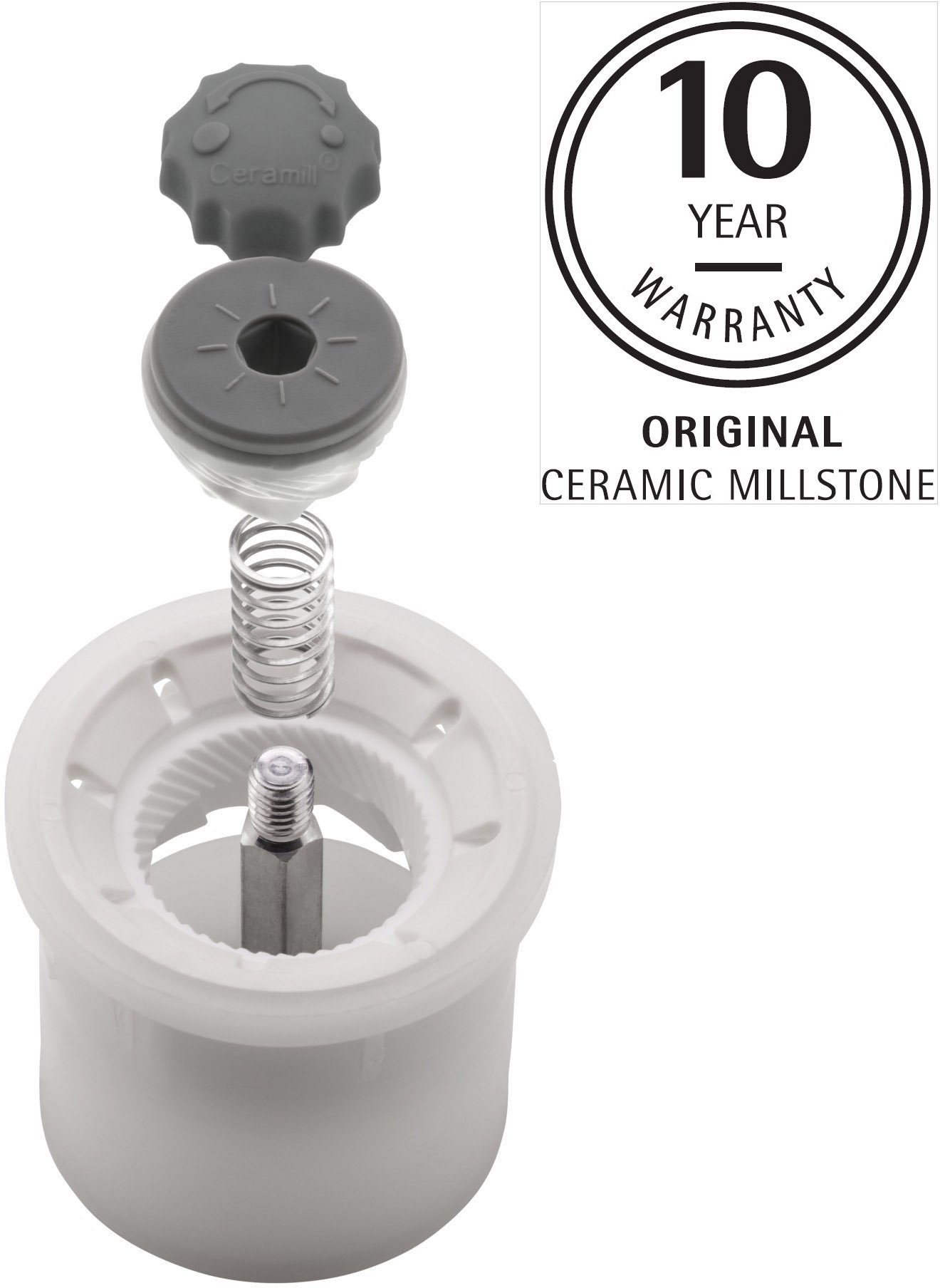 Ceramill (1 Trend manuell, unbefüllt Salz-/Pfeffermühle Stück), WMF