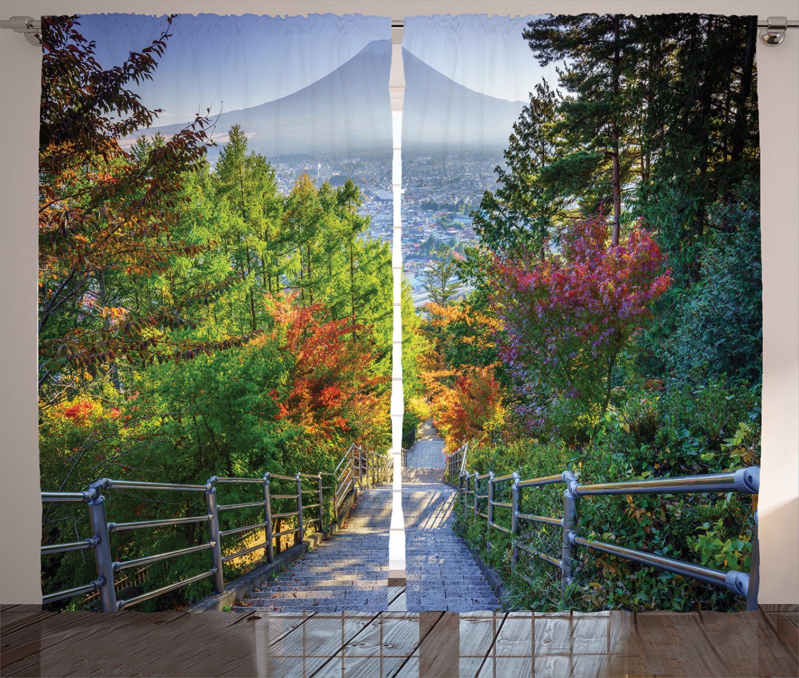 Gardine »Schlafzimmer Kräuselband Vorhang mit Schlaufen und Haken