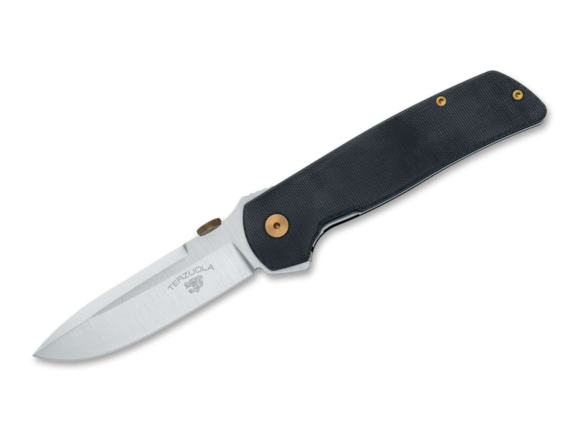 Fox Knives Taschenmesser Taschenmesser Original Gangster Micarta Black