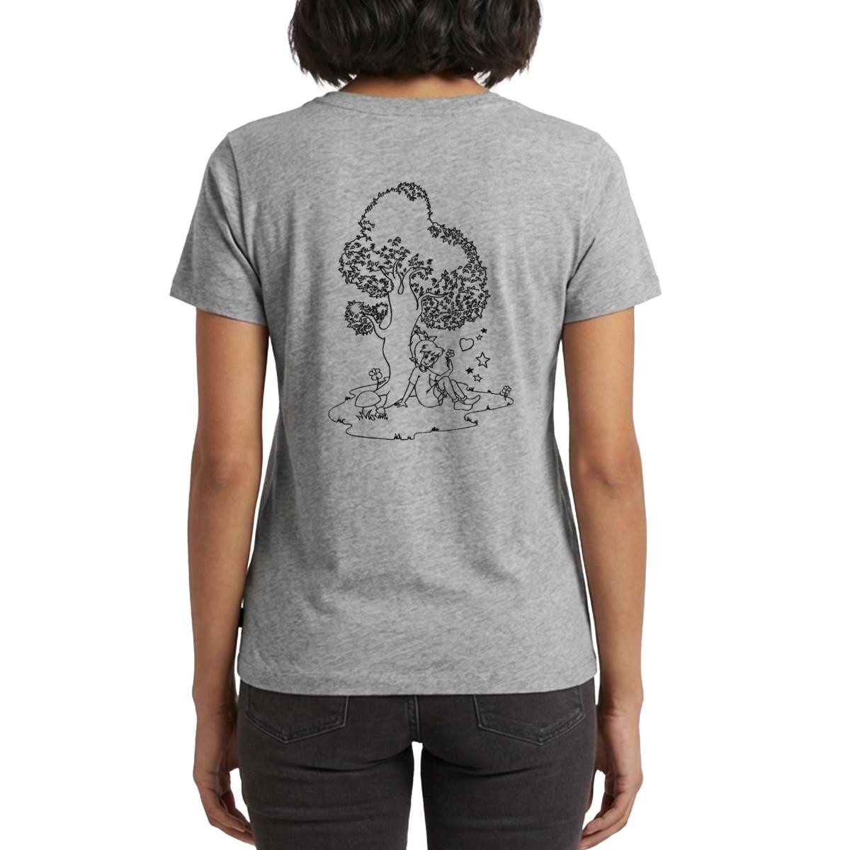 T-Shirt Bibi Blocksberg Mit Bibi Und Großem Baum Frauen Premium T-Shirt
