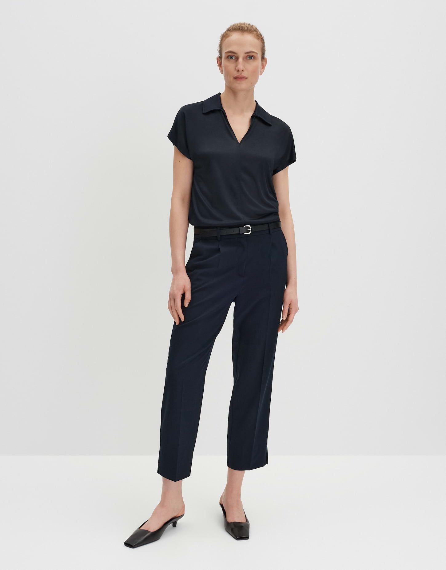 someday Poloshirt KENDRI Regular aus Eco Viskose