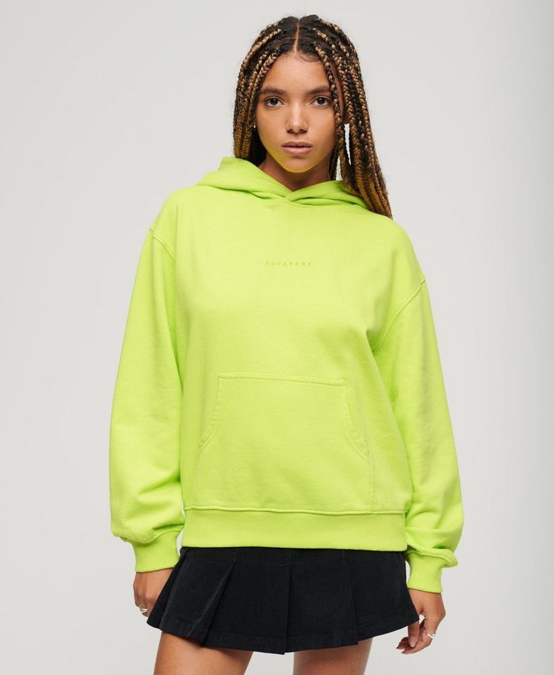 Superdry Kapuzensweatshirt Micro Logo EMB Loose Hood *