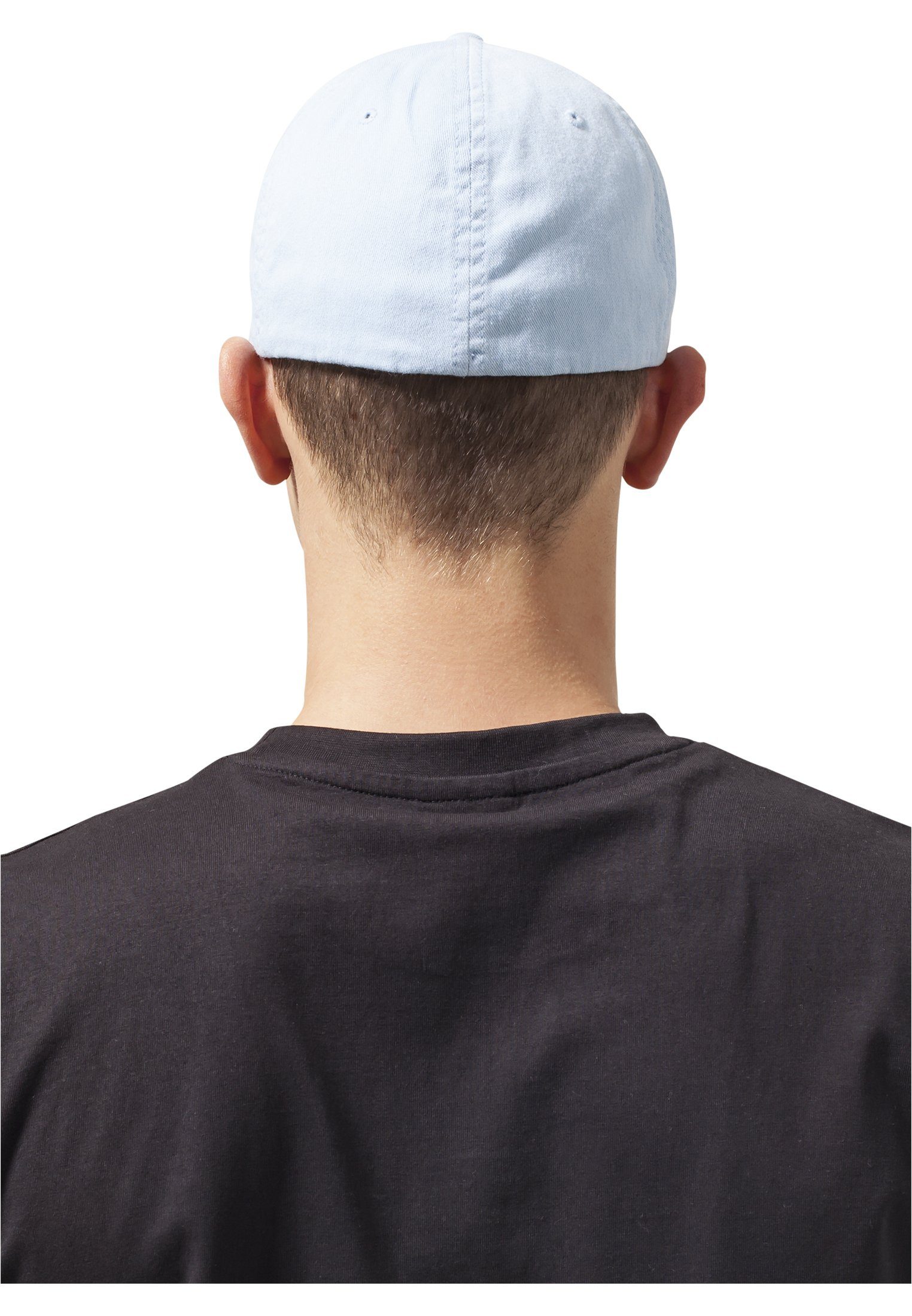 Dad Hat Cotton Washed Cap lightblue Accessoires Flex Flexfit Garment Flexfit