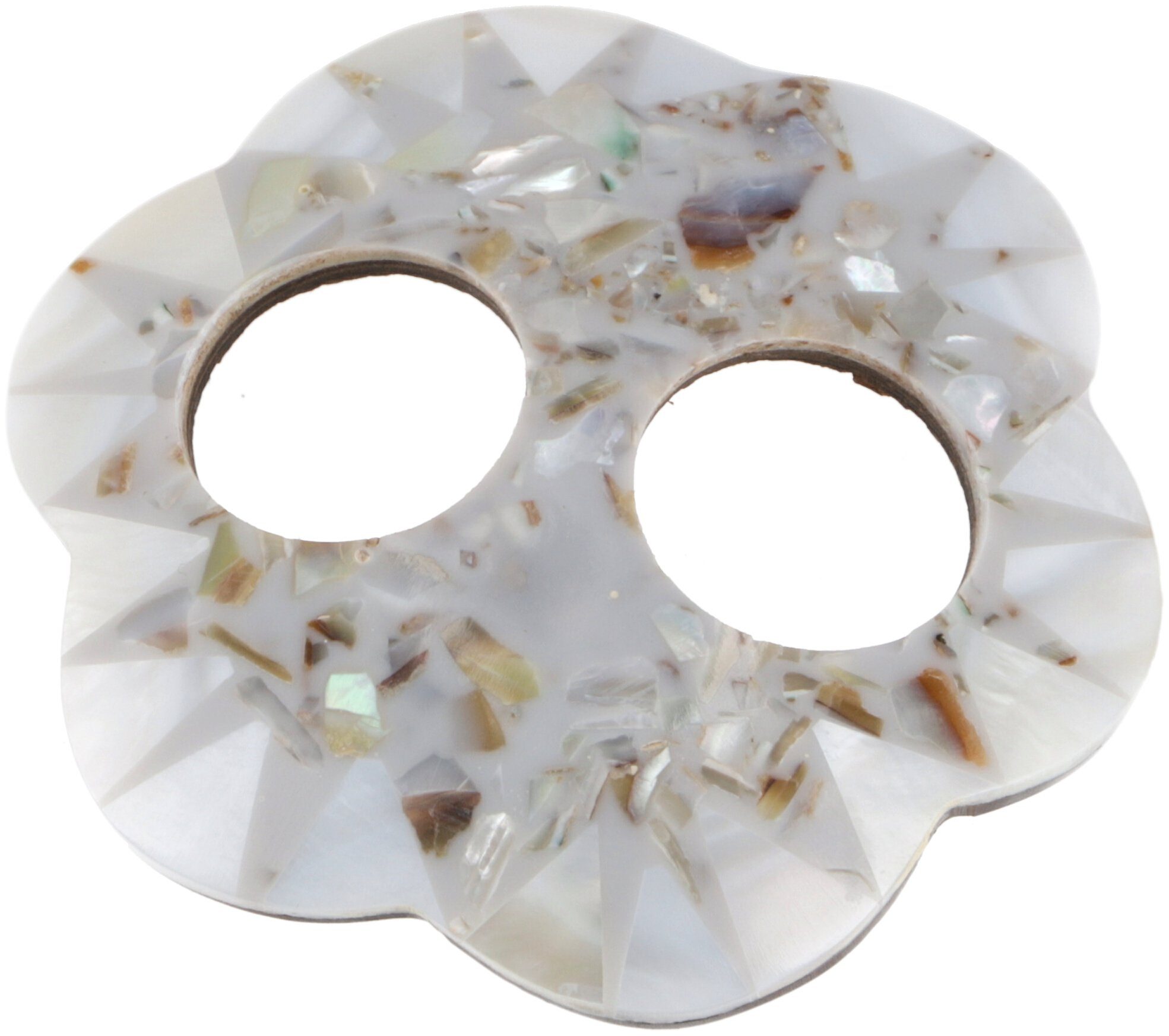 Guru-Shop Sarong Bali Sarong Schnalle aus Perlmutt, Pareo..