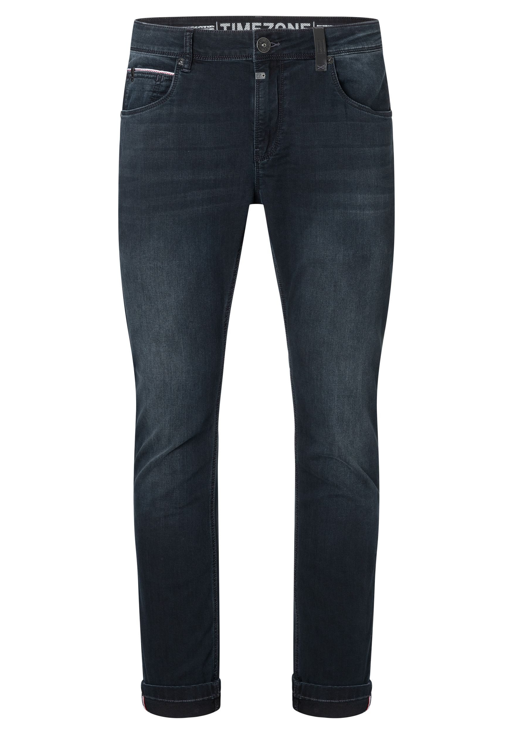 Slim-fit-Jeans Moderner Schnitt mit umgeschlagenem Saum