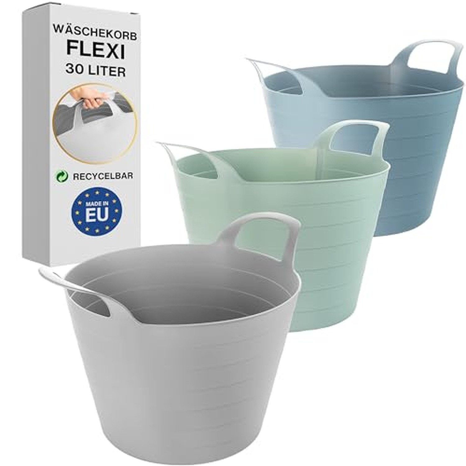 Centi Mikrowellenbehälter Mikrowellengeschirr rund mit Dampfventil 4er-Set, Kunststoff, (4er-Set)