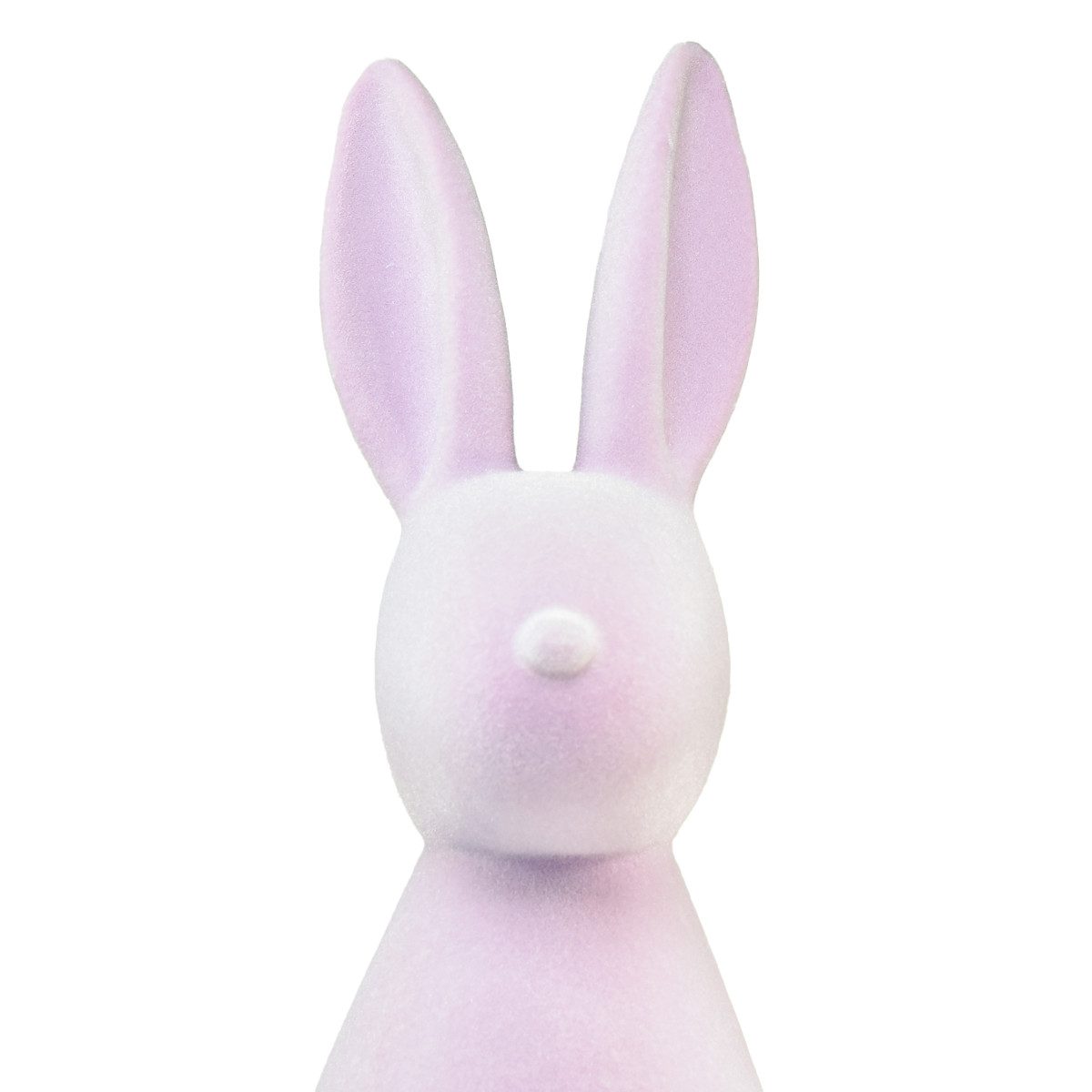Florists Products Osterhase Flieder Osterhasen Deko Hase stehend 47cm beflockt 2. Wahl
