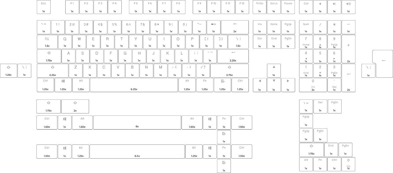 Glorious PC Gaming Race Eingabegeräte-Set