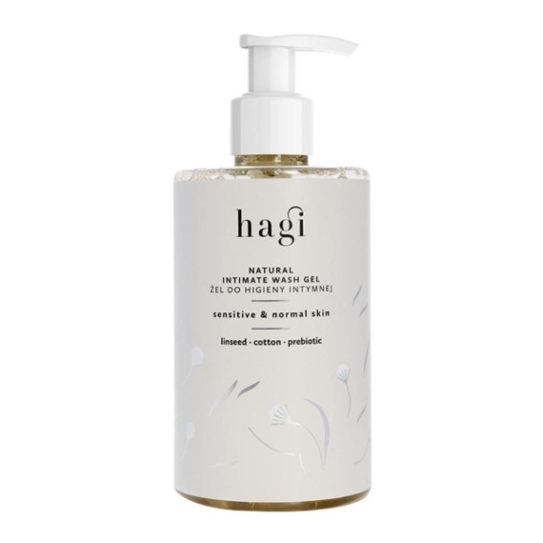 HAG Intimreinigungsmittel Natürliches Intimpflegegel Flachs und Baumwolle 300ml