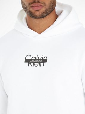 Calvin Klein Kapuzensweatshirt CUT THROUGH LOGO HOODIE