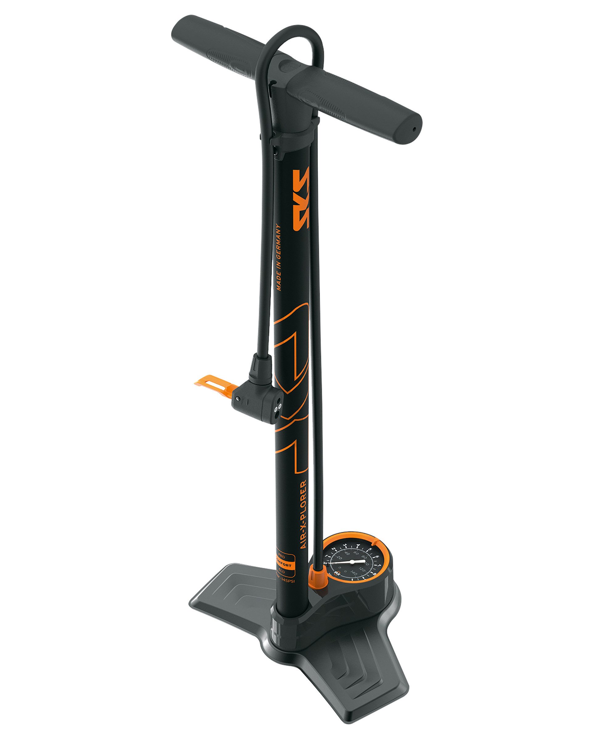 SKS Fahrradpumpe, Standpumpe Air-X-Plorer 10.0
