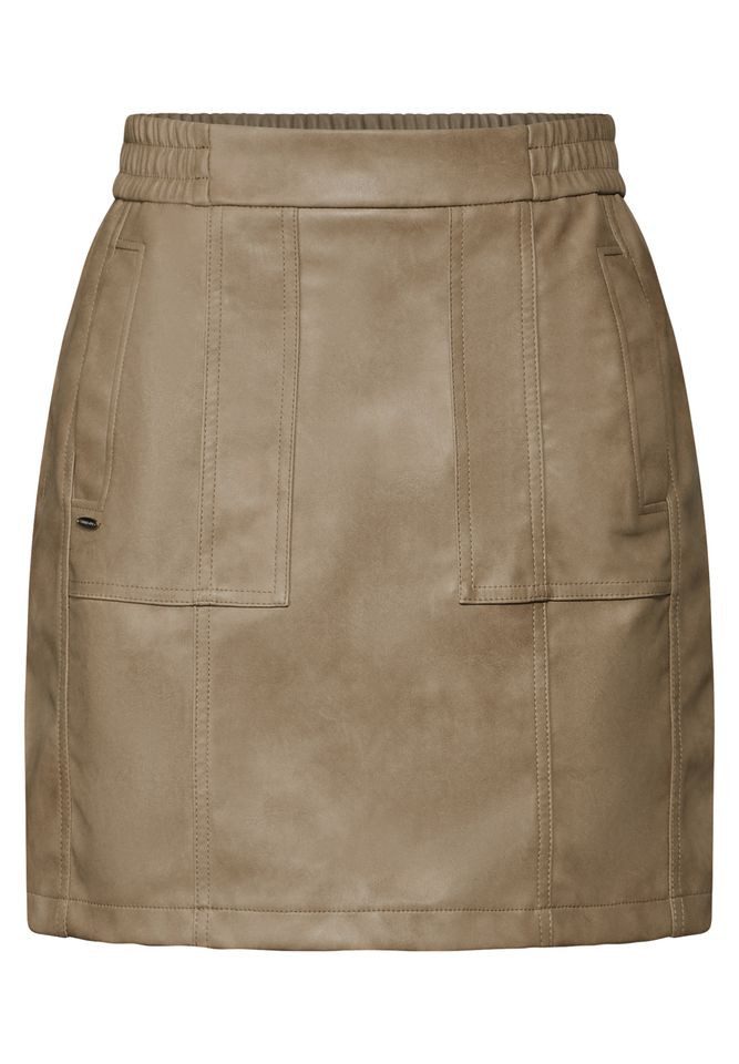 STREET ONE Lederimitatrock günstig online kaufen