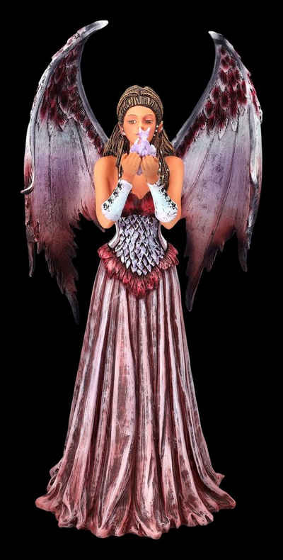 Figuren Shop GmbH Fantasy-Figur Engel Figur - Adoration Fairy by Amy Brown - Fantasy Dekofigur Drache Elfe Fee
