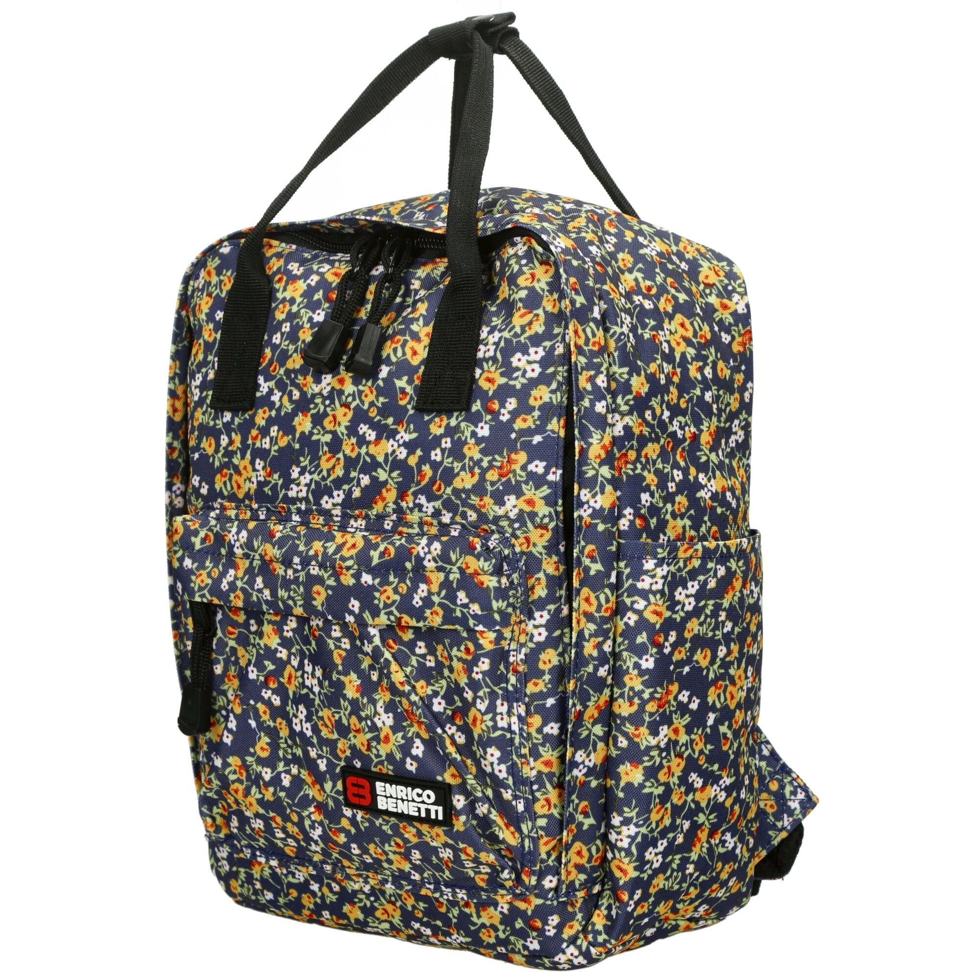 Christian Wippermann Umhängetasche Kleiner Damen Rucksack Tasch Cityrucksack (1-tlg), Fahrradrucksack Kurier Rollup Bag