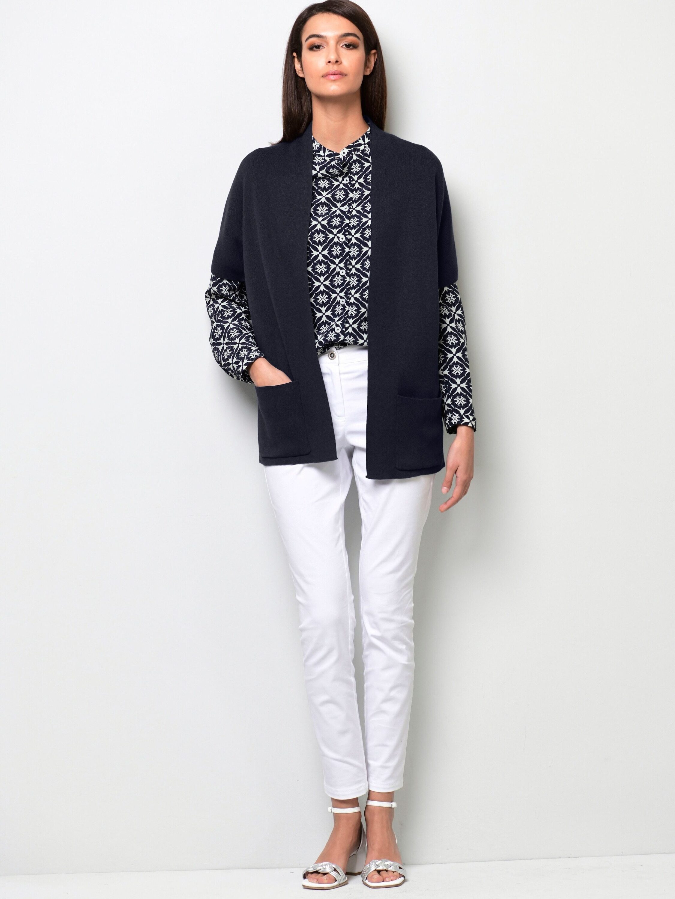 Alba Moda Shirtbluse Bluse mit grafischem Druck