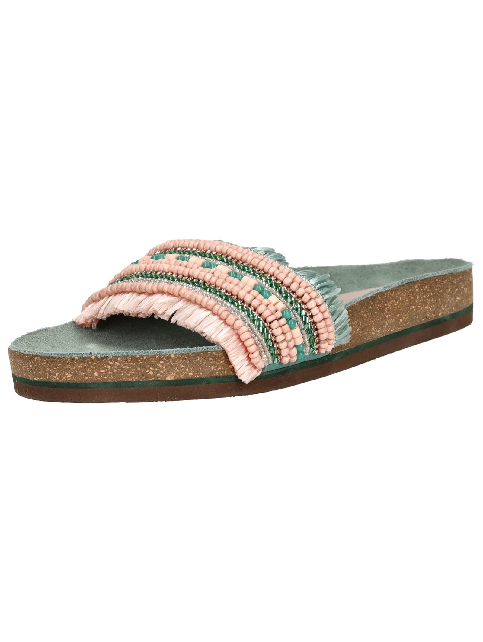 Lazamani Lazamani Pantoletten Leder Pantolette