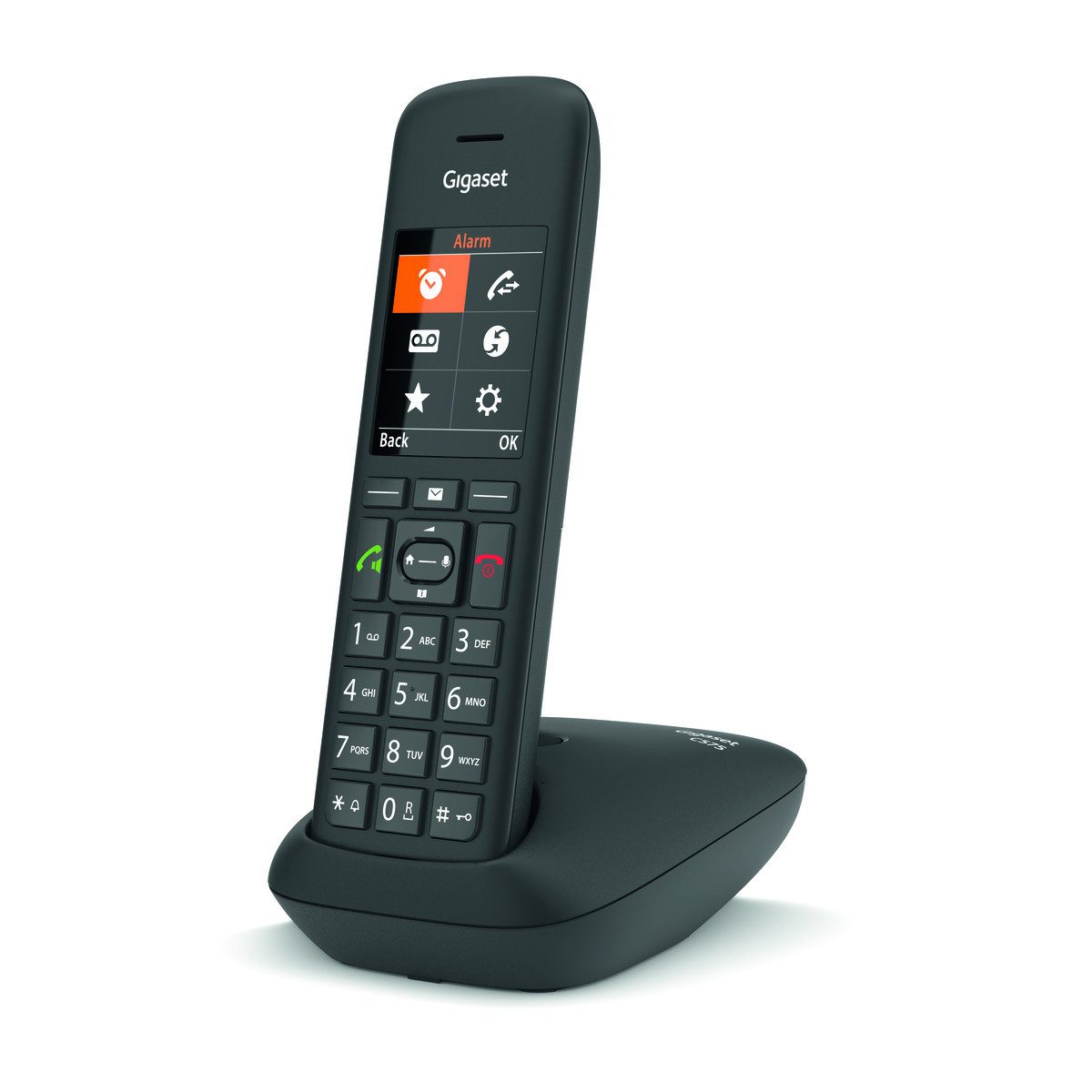 Gigaset C575HX Schnurloses DECT-Telefon (Mobilteile: 1, mit Anrufbeantworter)