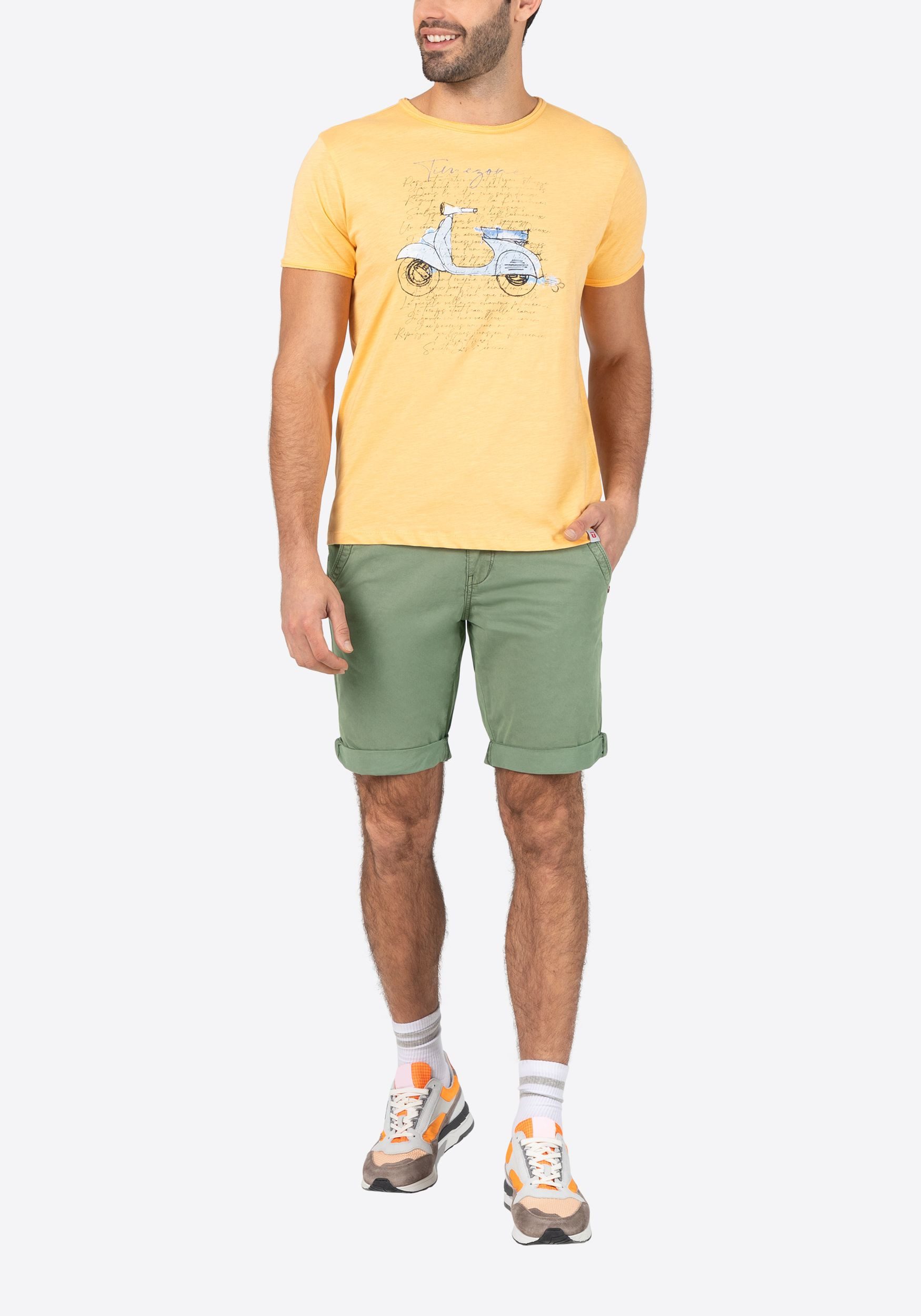 TIMEZONE Chinoshorts Fein Bermudas mit Tunnelzug & 5-Pocket Slim LucaTZ Sho günstig online kaufen