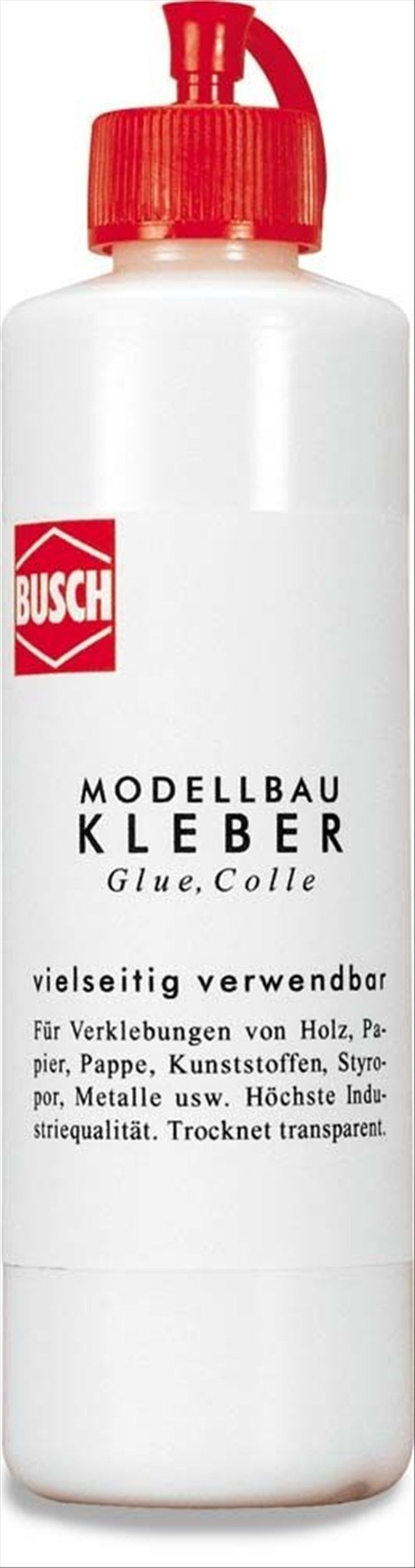 Busch Modelleisenbahn-Werkzeug Busch 7599 Modellbaukleber Klebstoff 250g passend zu Farbpulver 7595