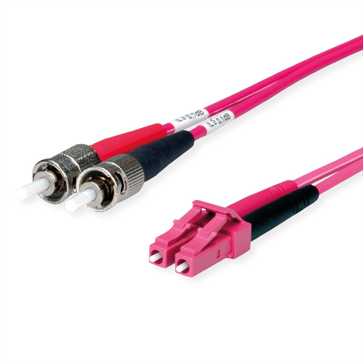 Telegärtner Duplex Adapterkabel 50/125 OM4 Glasfaserkabel (100 0 cm