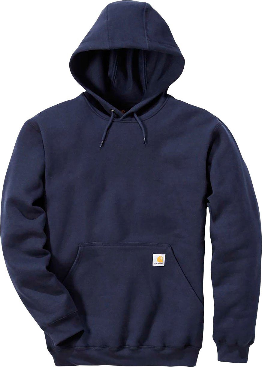 Fleece, K121 Kapuzensweatshirt mittelschwerem Bewegungsfreiheit aus viel Carhartt navy